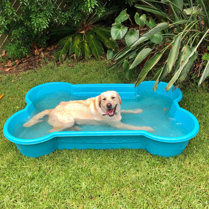 BONE Shaped Dog Pool. Brand: 'One Dog One Bone' image 4