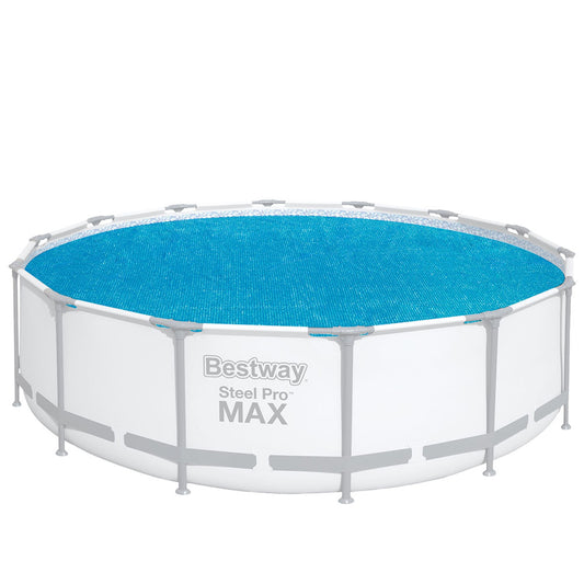 Bestway Pool Cover Solar Fits 4.17m Round Above Ground Swimming Pool Blanket