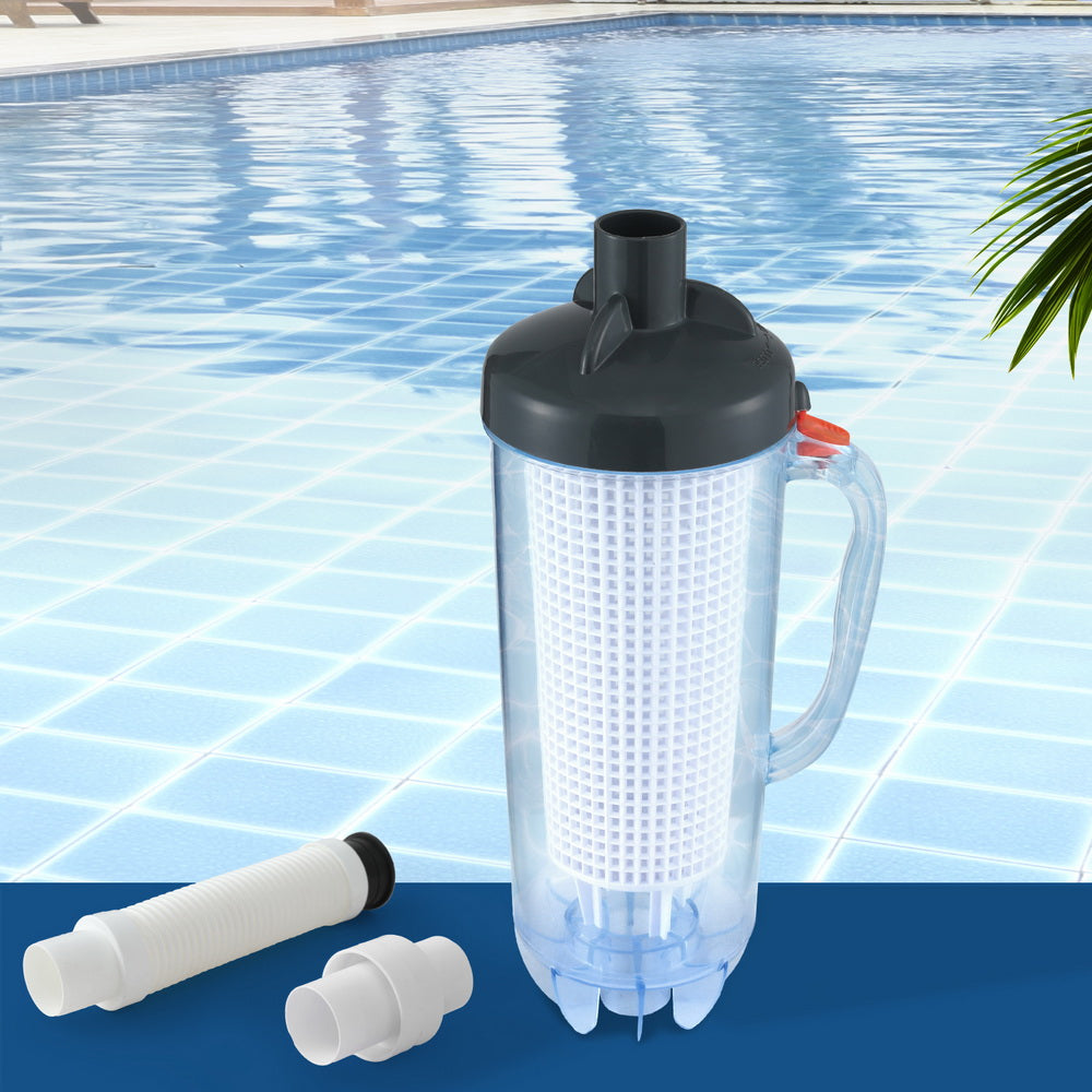 Aquabuddy Pool Leaf Canister Cleaner Suction Catcher In-ground Swimming Pools