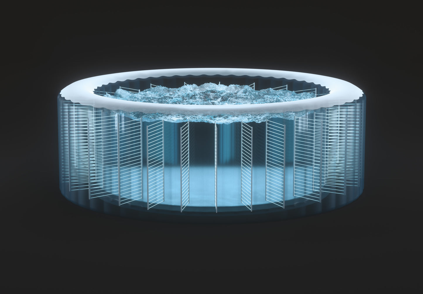 Intex PureSpa Bubble Massage 4 Person Spa 28426