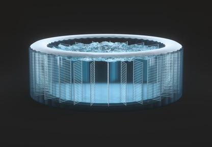 Intex PureSpa Bubble Massage 4 Person Spa 28426