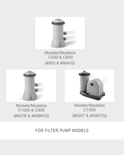 Intex 6 Pack Filter Cartridge replacement Size A INTEX FILTER PUMP 29000