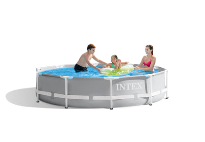 Intex PRISM 10' Metal Frame Above Ground Pool - 305cm x 76cm 26702