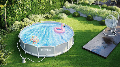 Intex PRISM 10' Metal Frame Above Ground Pool - 305cm x 76cm 26702