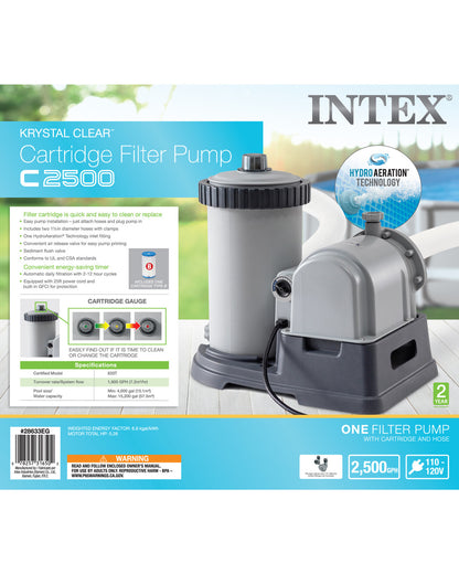 Intex Pool PUMP and FILTER 9463/h C2500 28634