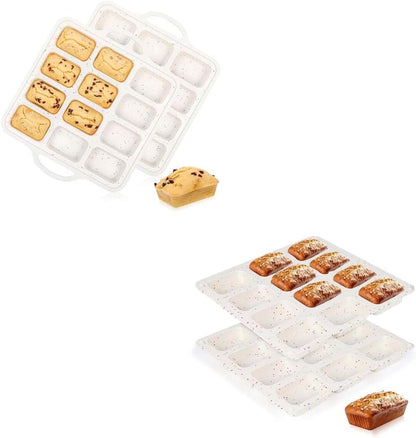 Silicone Mini Loaf Pan with Metal Frame & Bread Pans -