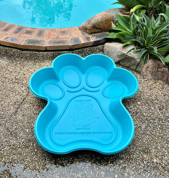 PAW Shaped Dog Pool. Brand: One Dog One Bone image 0